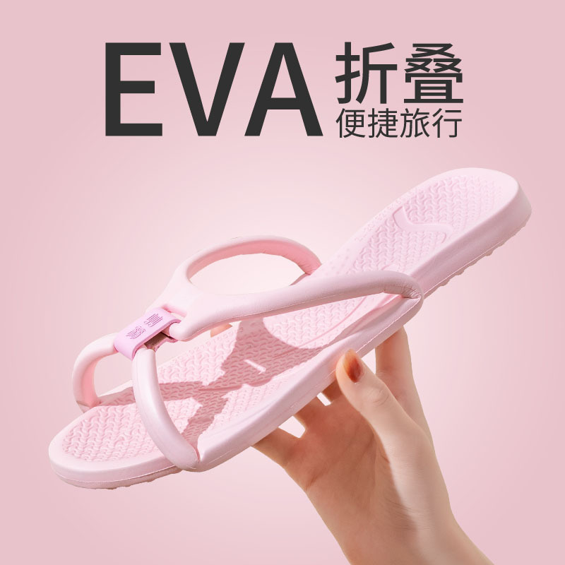 Men'S Shoes Slip On - Foldable Travel Slippers for Couples -