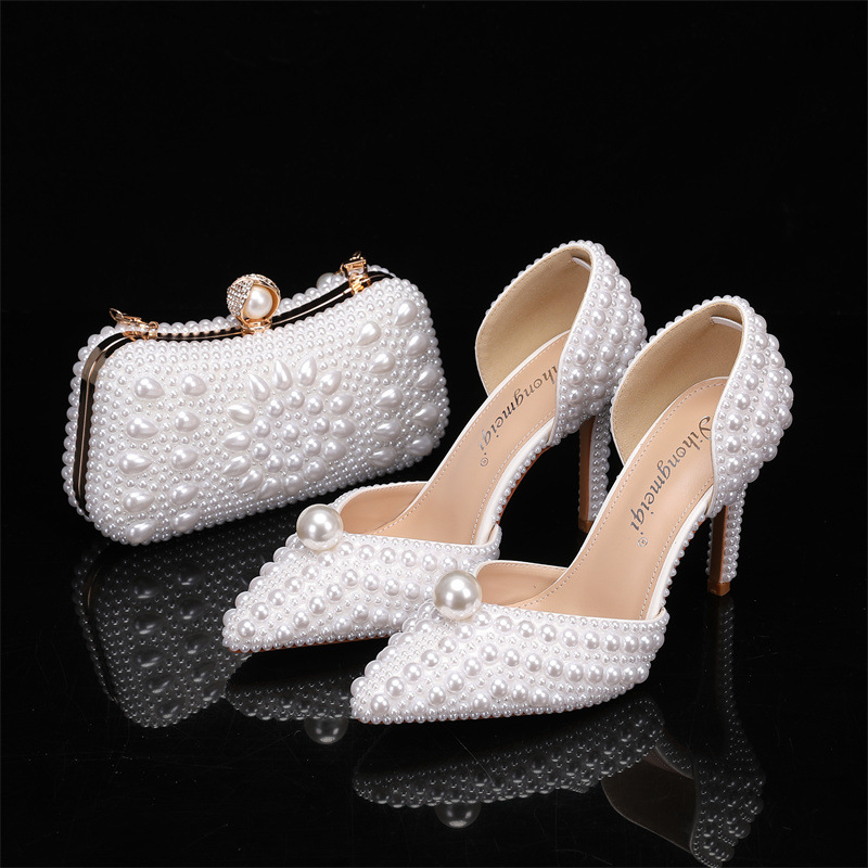 Men Shoes Formal - Bag and Shoe Set for Women