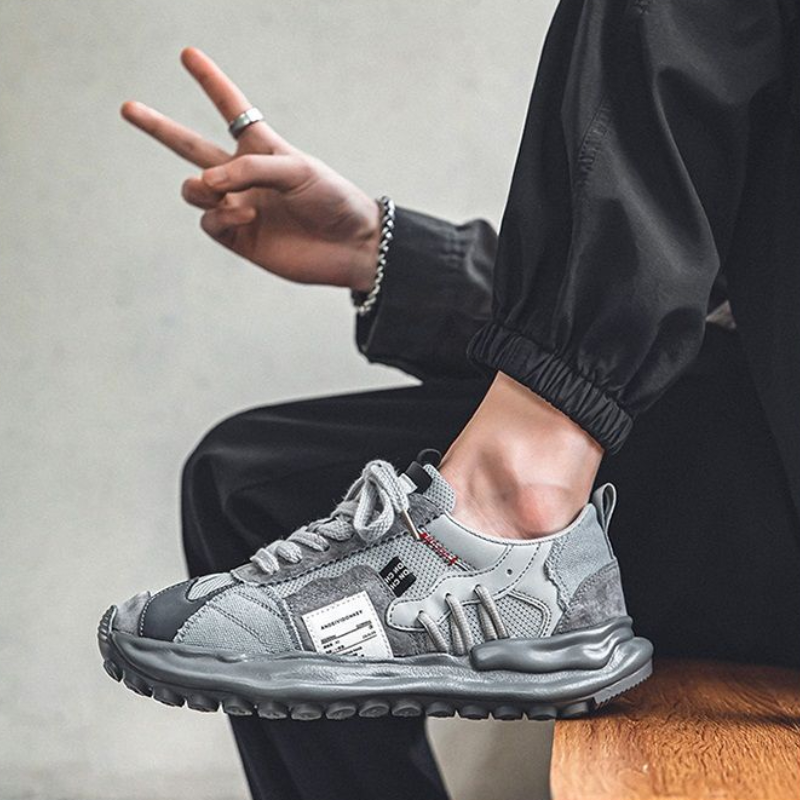 Men Shoes On Clearance - Mesh Man Casual Sneaker Running Thick