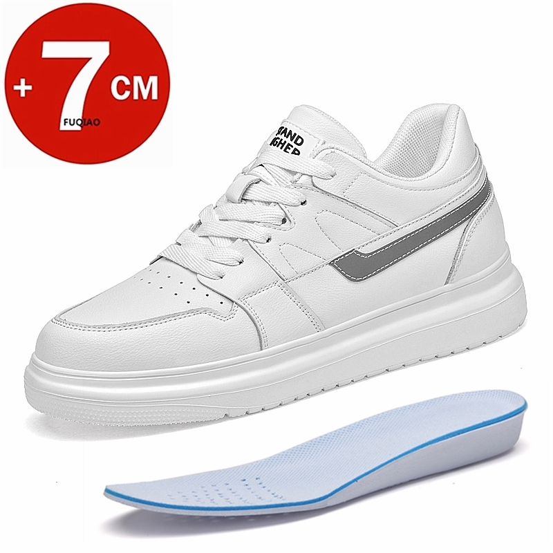 Men Shoes Size Chart - Genuine Leather Men Elevator Shoes 7cm