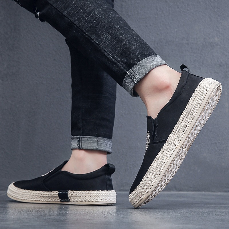 black Breathable shoes for man – Men'S Shoes Loafers Casual recenzja i cena