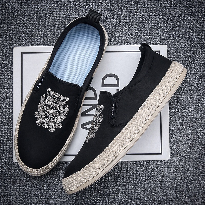 black Breathable shoes for man – Men'S Shoes Loafers Casual recenzja i cena
