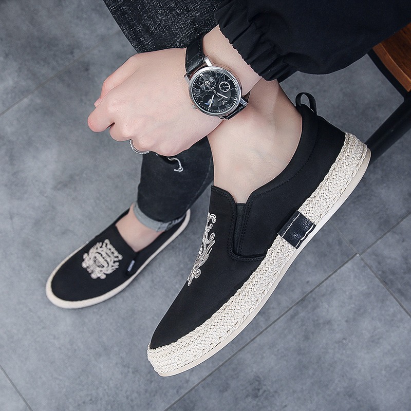 black Breathable shoes for man – Men'S Shoes Loafers Casual recenzja i cena