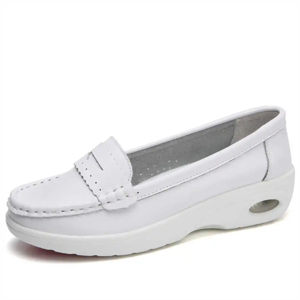 Thick Sole Slipon White Traine – Men'S Shoes Different Types recenzja i cena