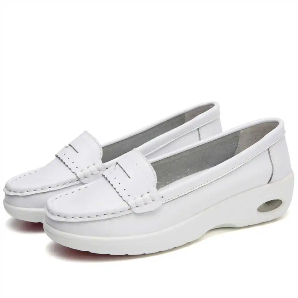 Thick Sole Slipon White Traine – Men'S Shoes Different Types recenzja i cena