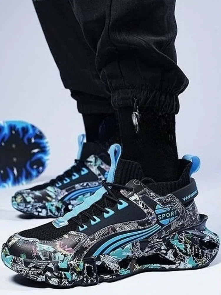 Print Running Male Sports Shoe – Men Shoes On Clearance recenzja i cena