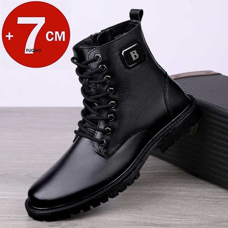 Men's Genuine Leather Elevator – Men Shoes Formal recenzja i cena