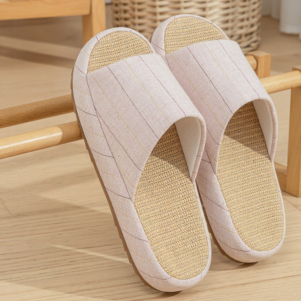 Summer Women Home Slippers Lin – Men'S Shoes Slip On recenzja i cena