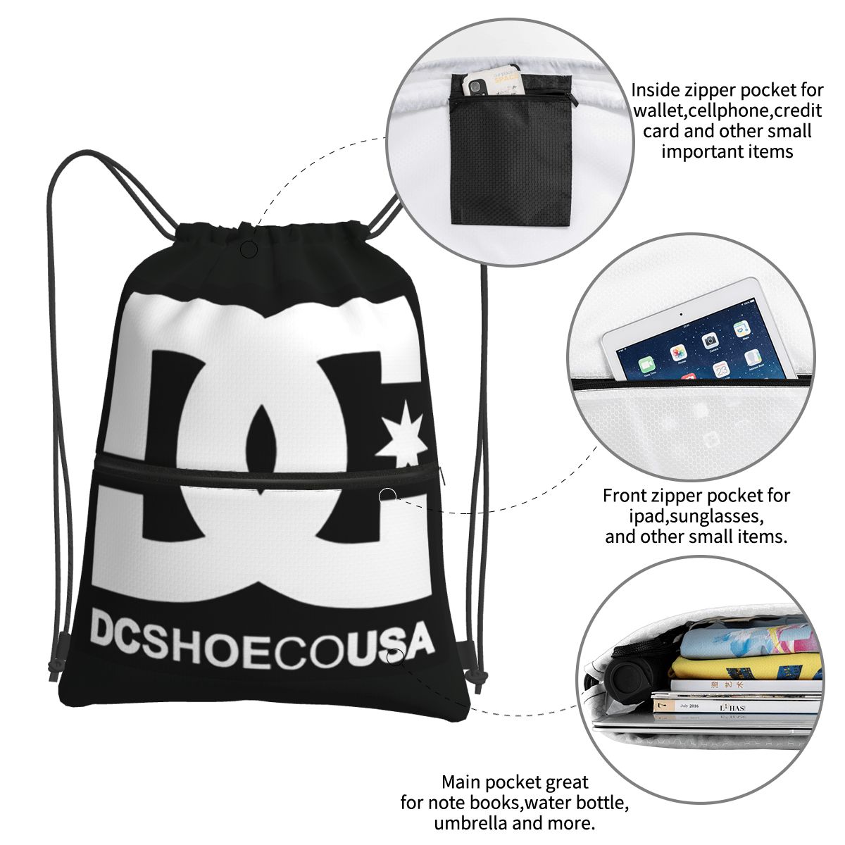 DC Shoe Co Backpacks Portable  – Men'S Shoes Dc recenzja i cena