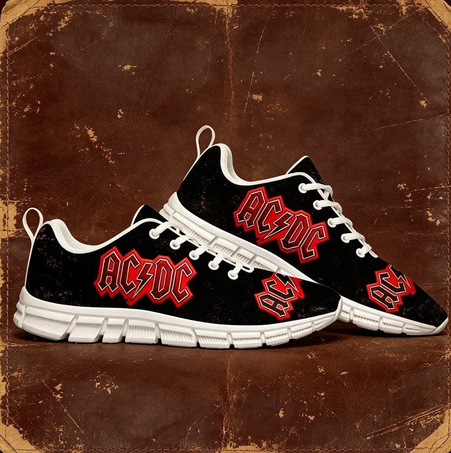 AC Rock Band DC Custom Printed – Men'S Shoes Dc recenzja i cena