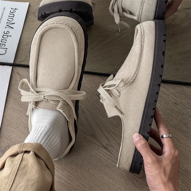 Fashion Men Half Slippers Sued – Men'S Shoes Loafers Casual recenzja i cena