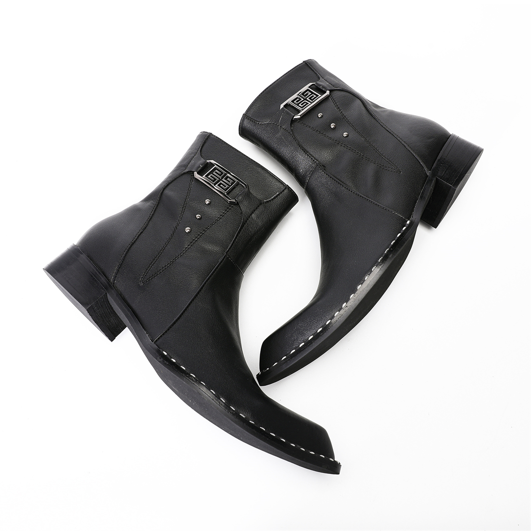 fashion black pointed toe men  – Men Shoes Formal recenzja i cena