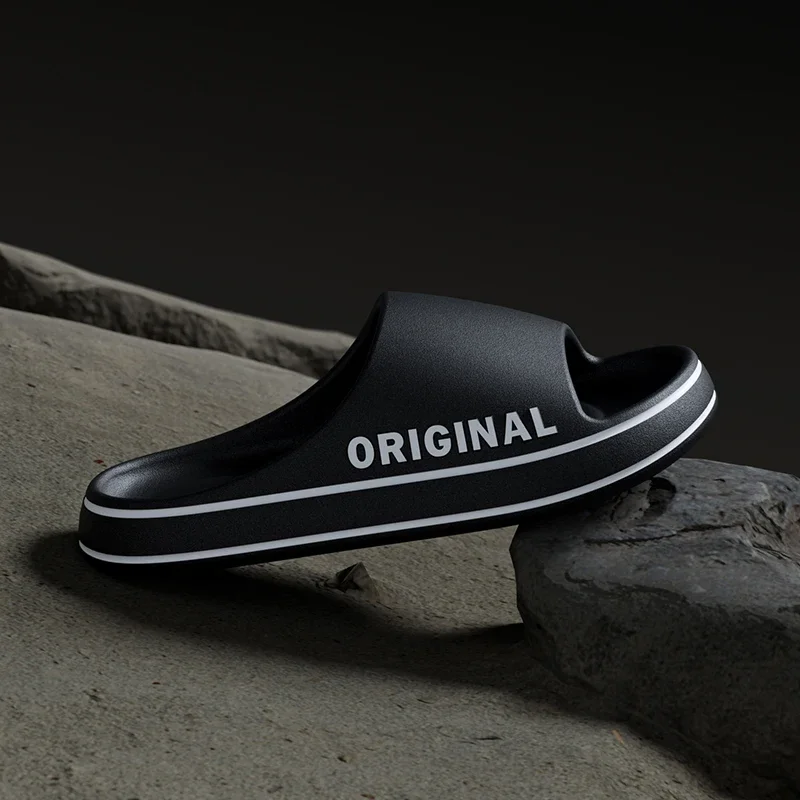 Summer Couple Slides Solid Col – Men'S Shoes Slip On recenzja i cena