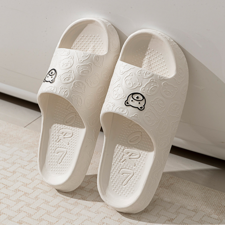 Printting Cute Bear Women Slip – Men'S Shoes Slip On recenzja i cena