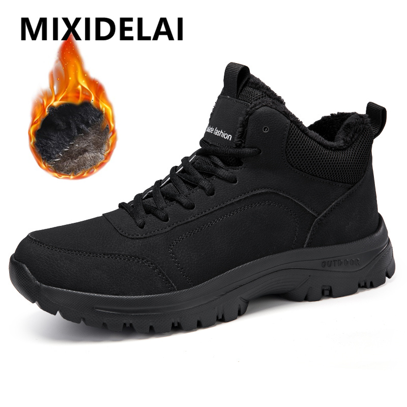 Winter Men's Boots Warm Plush  – Men'S Shoes Hoka Sale recenzja i cena