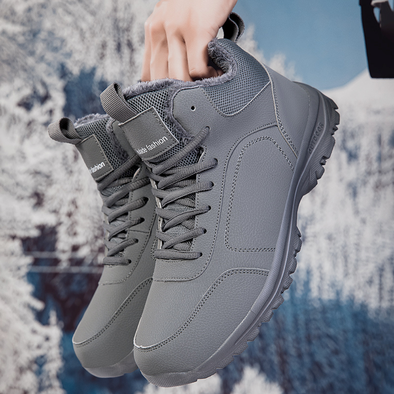 Winter Men's Boots Warm Plush  – Men'S Shoes Hoka Sale recenzja i cena