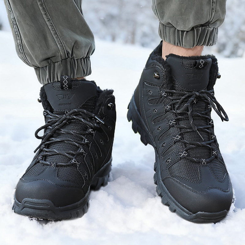 Winter Men's Boots Warm Plush  – Men'S Shoes Hoka Sale recenzja i cena