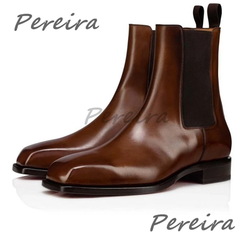 Brown Classical Handmade Men B – Men Shoes Formal recenzja i cena