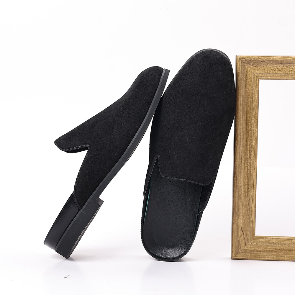 suede mules for man loafers fo – Men Shoes Formal recenzja i cena