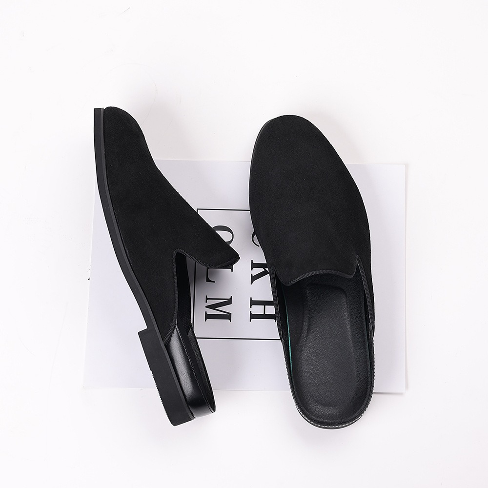 suede mules for man loafers fo – Men Shoes Formal recenzja i cena