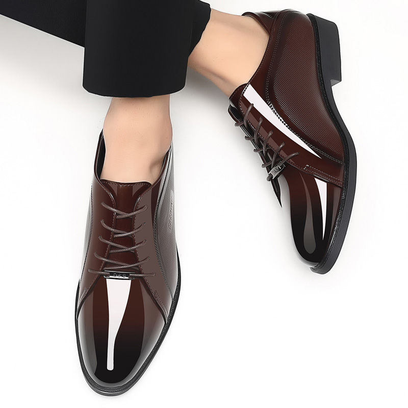 Bright Upper Black Social Shoe – Men Shoes On Clearance recenzja i cena