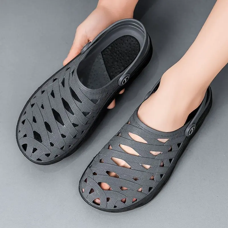 Flat Men's Sandal Beach Open T – Men Shoes On Clearance recenzja i cena