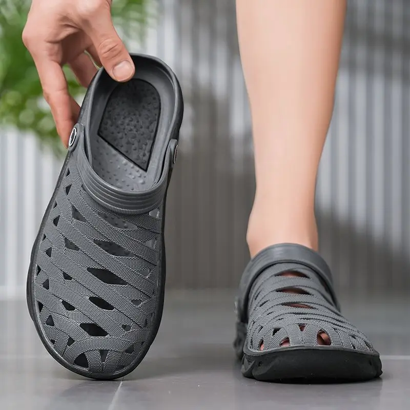 Flat Men's Sandal Beach Open T – Men Shoes On Clearance recenzja i cena