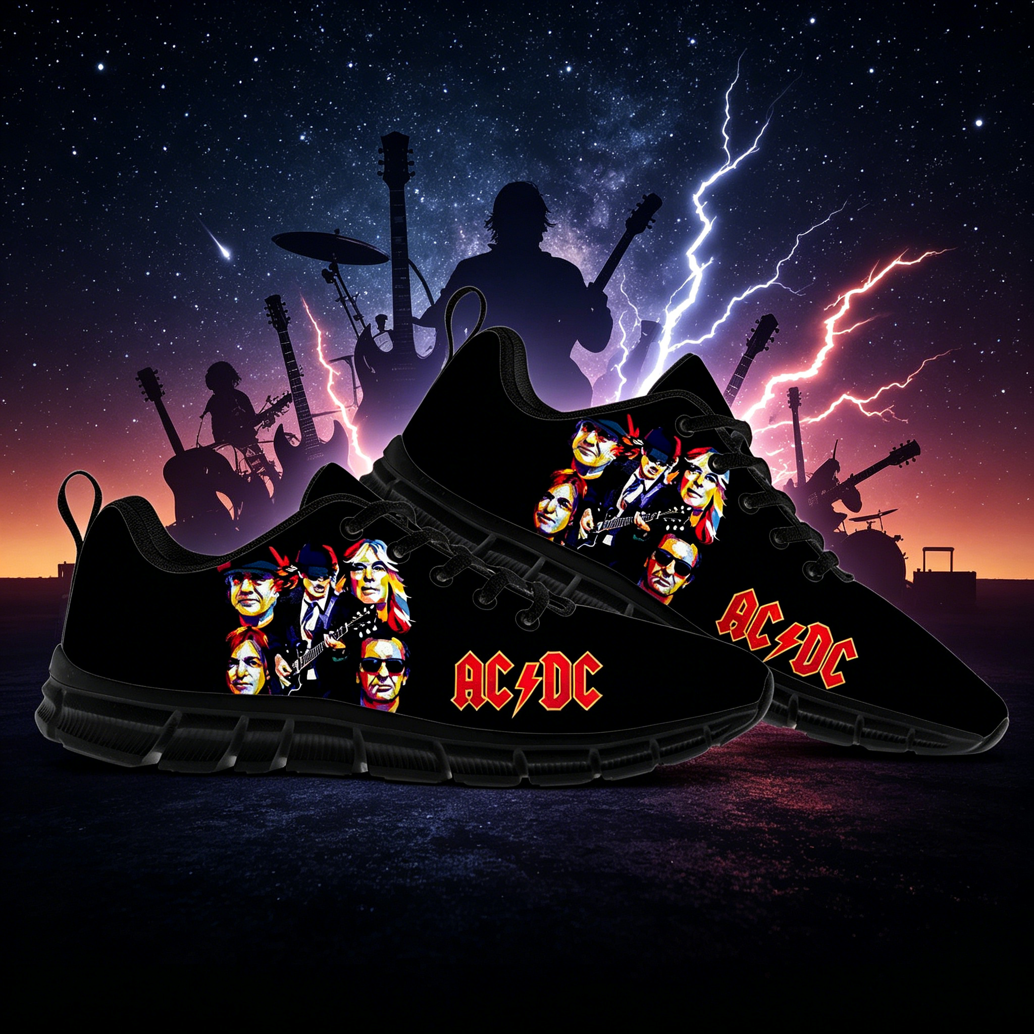AC Rock Band DC Theme Sneakers – Men'S Shoes Dc recenzja i cena