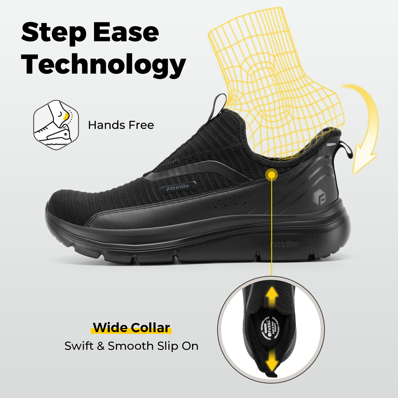 Fitville Wide Men's Shoes Fitn – Men Shoes Size Chart recenzja i cena