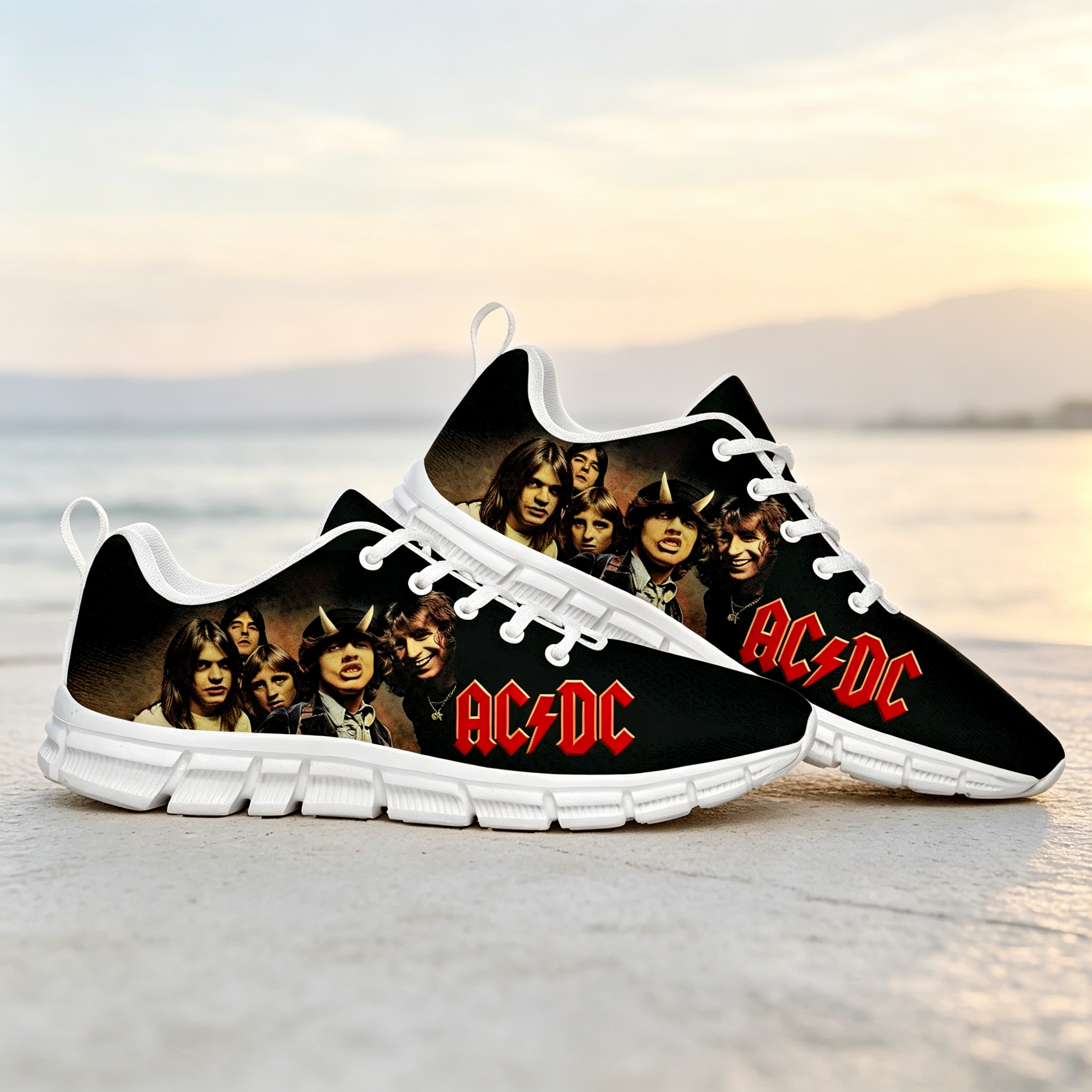 AC/DC Rock Music Sneakers Men  – Men'S Shoes Dc recenzja i cena