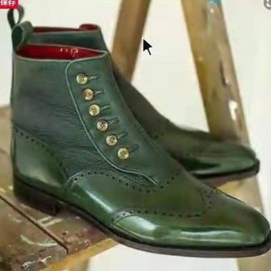 Men's Leather Suede Chelsea Bo – Men'S Shoes Hoka Sale recenzja i cena