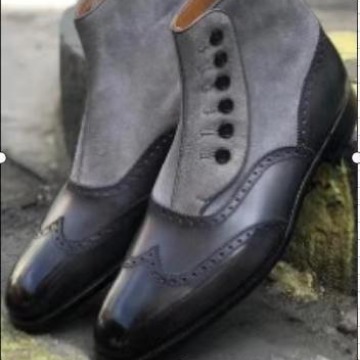 Men's Leather Suede Chelsea Bo – Men'S Shoes Hoka Sale recenzja i cena