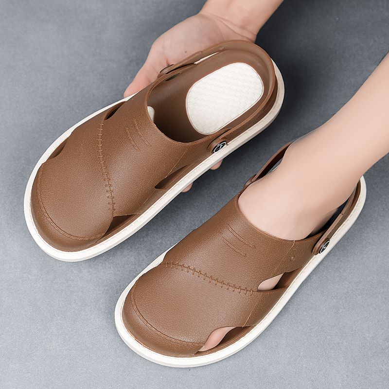Outdoor Closed Toe Hollow Man  – Men Shoes On Clearance recenzja i cena