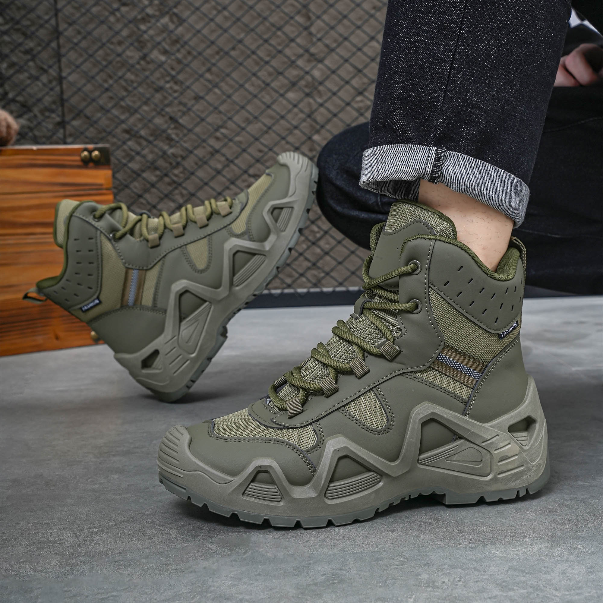 Men's high top boots, hiking b – Men'S Shoes Hoka Sale recenzja i cena