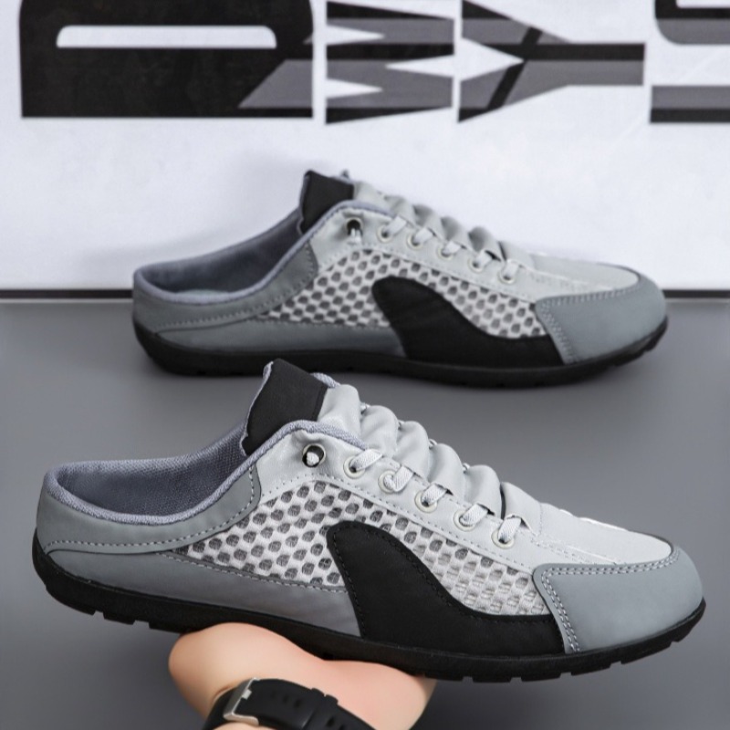 Men's Closed Toe Half Slippers – Men'S Shoes Loafers Casual recenzja i cena