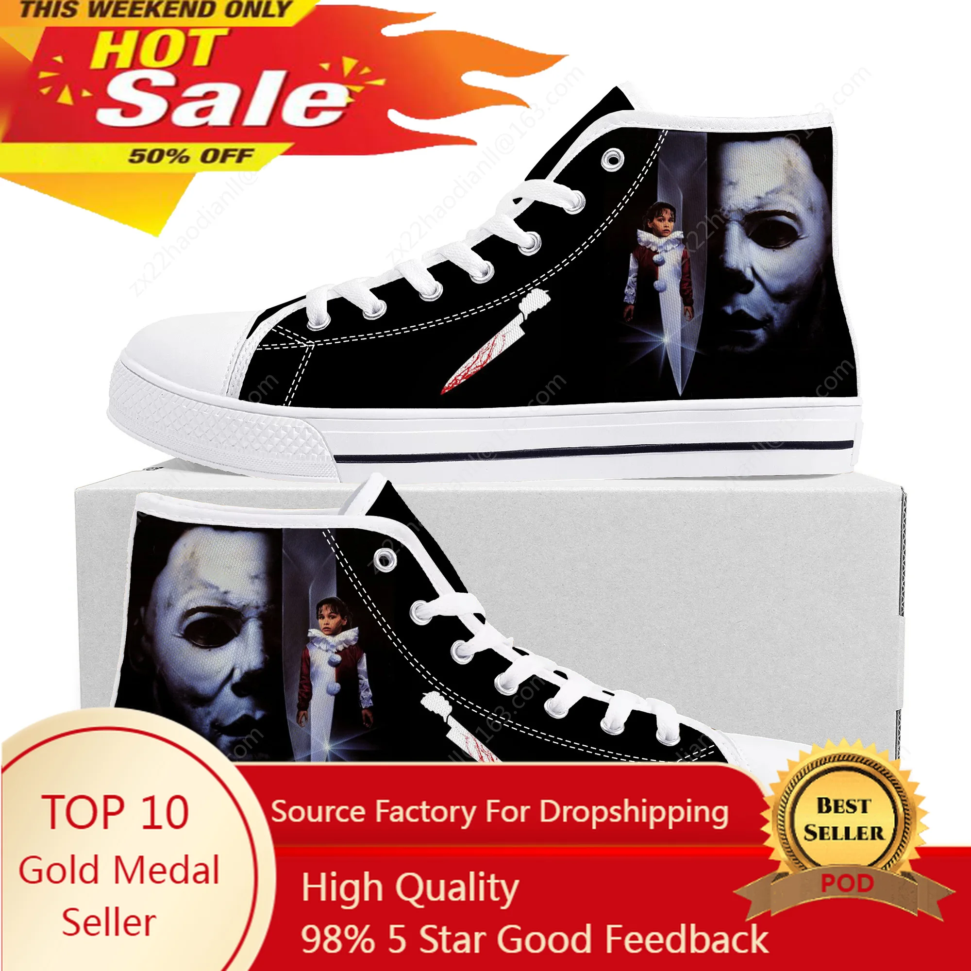 Horror Halloween High Top Qual – Men Shoes Myer recenzja i cena