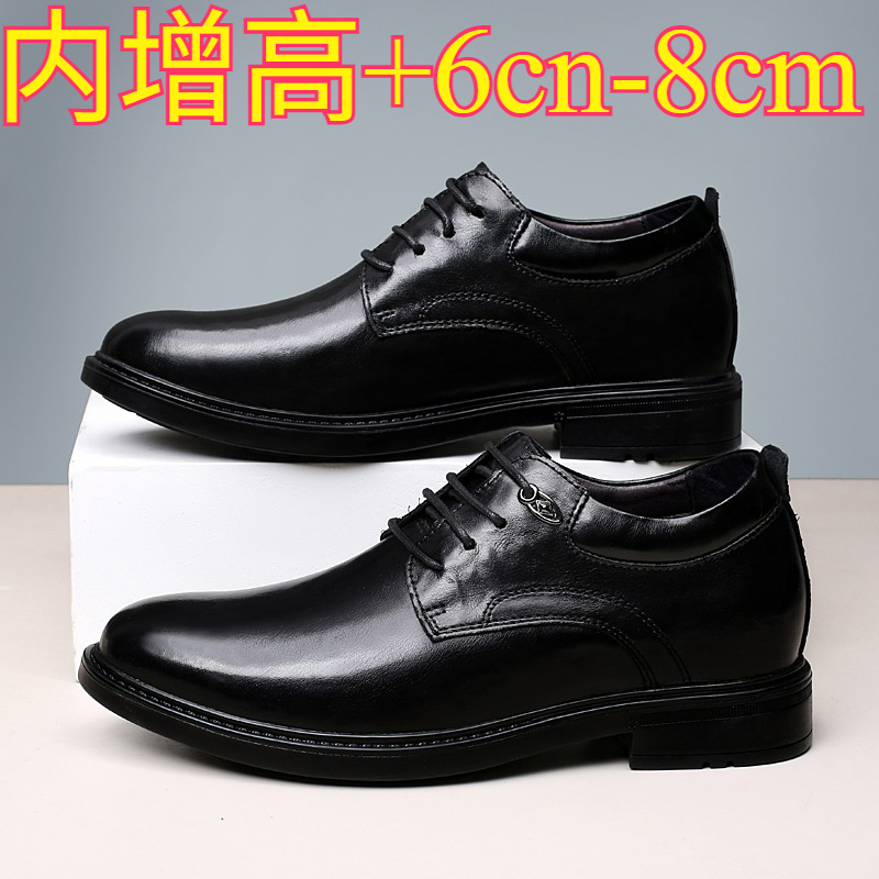 Leather Casual Elevator Shoes  – Men Shoes Formal recenzja i cena