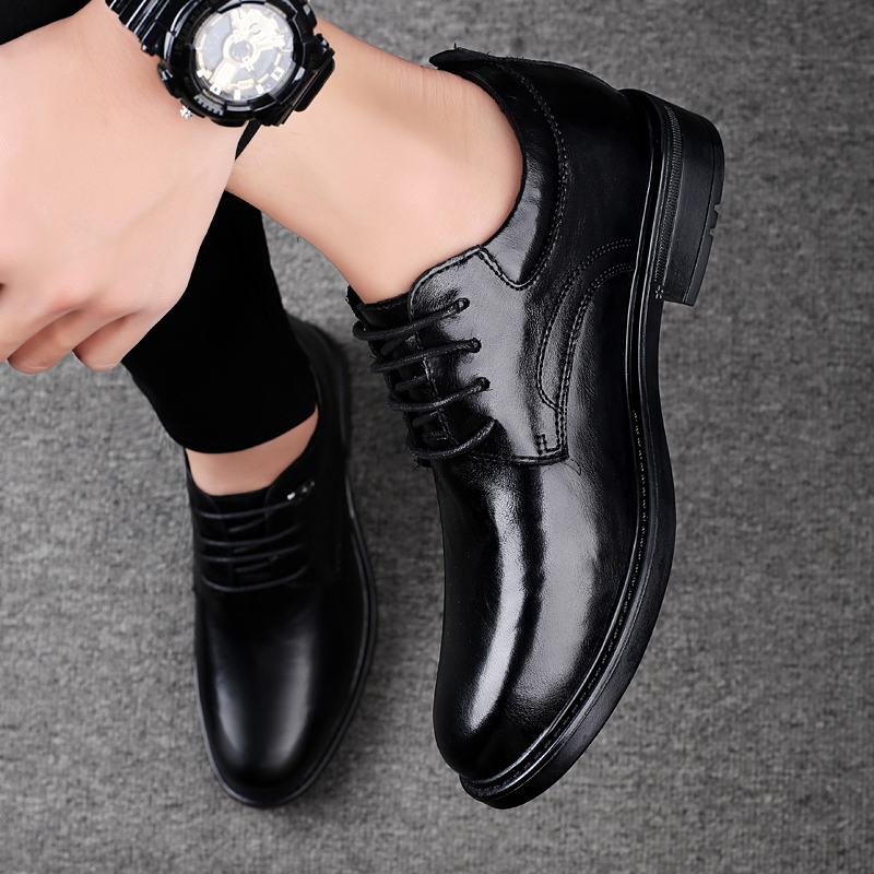 Leather Casual Elevator Shoes  – Men Shoes Formal recenzja i cena