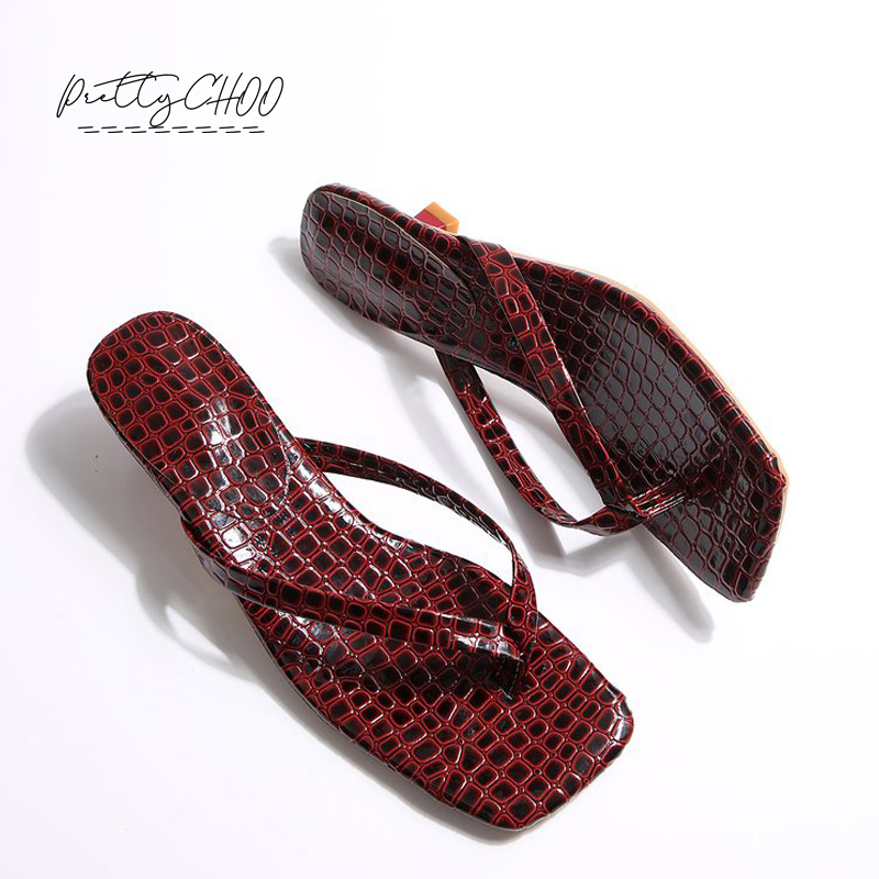 Crocodile Print Kitten Heel Fl – Men'S Shoes Slip On recenzja i cena
